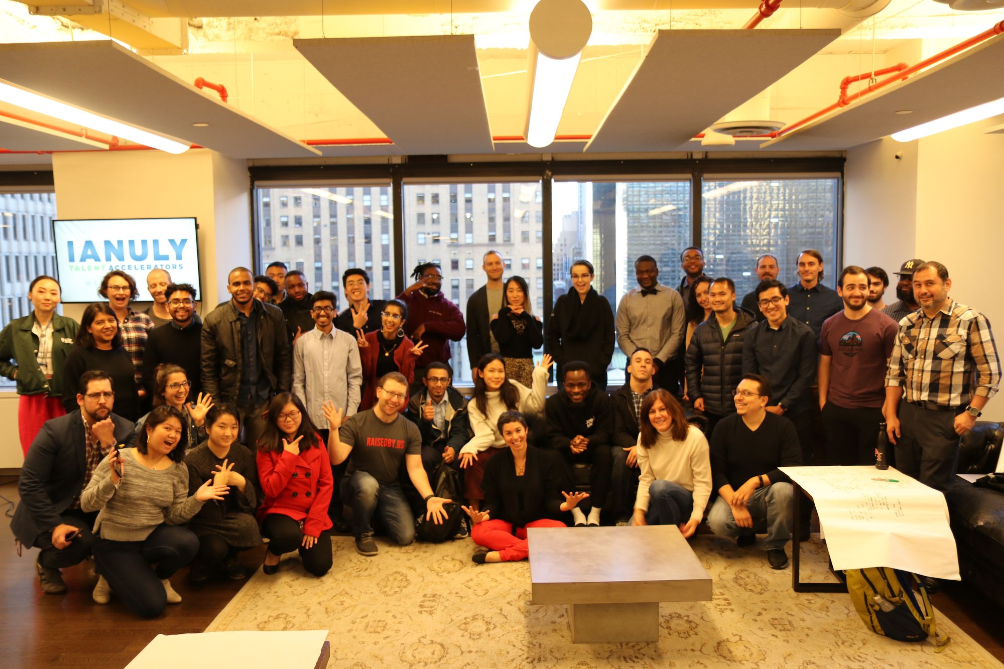 Group Picture at Company Mock Interview Event